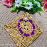 purple and pink bracelet