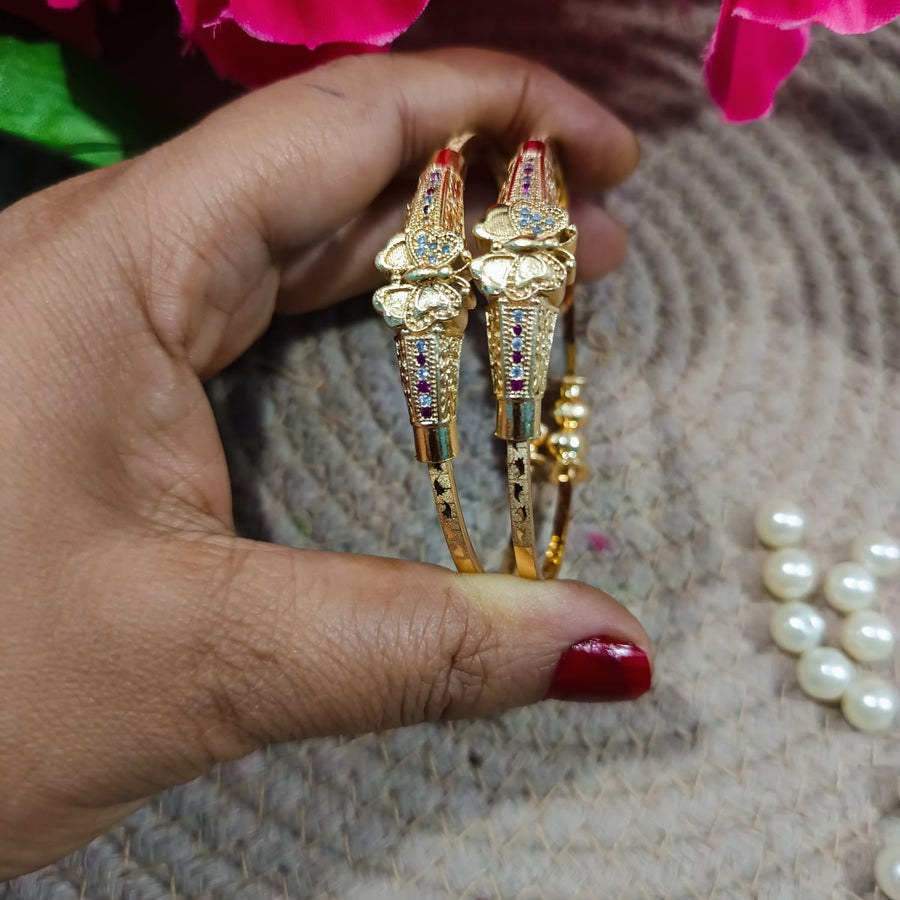 premium adjustable butterfly bangle