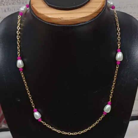 Beads Chain necklace set (only necklace)
