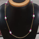Beads Chain necklace set (only necklace)